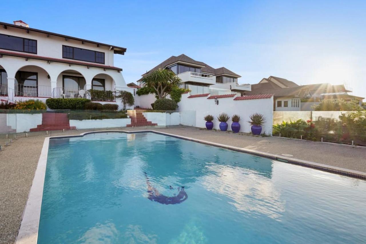 Magnificent Beachfront Mansion - Pool - Fireplace Auckland Exterior foto